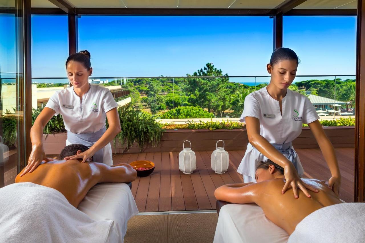 Epic Sana Algarve Hotel Albufeira Bagian luar foto Massage therapists at work