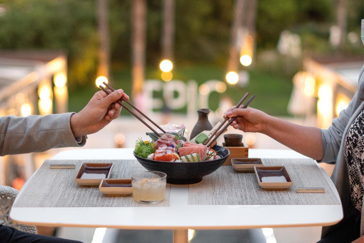 Epic Sana Algarve Hotel Albufeira Bagian luar foto Chopsticks